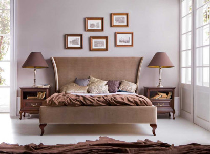 Klassisches Bett Betten Ehebett Doppelbett Holzbett Landhaus - Model CL-1